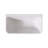 Stand Alone Tub Acrylic Rectangular Free Standing Soaking Bath Tub (White)