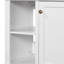 Base de meuble-lavabo simple en blanc seulement