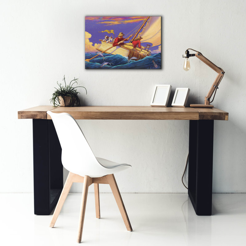 'Set Sail' by Christopher Nick, Canvas Wall Art, 18" H x 26" W x 0.75" D