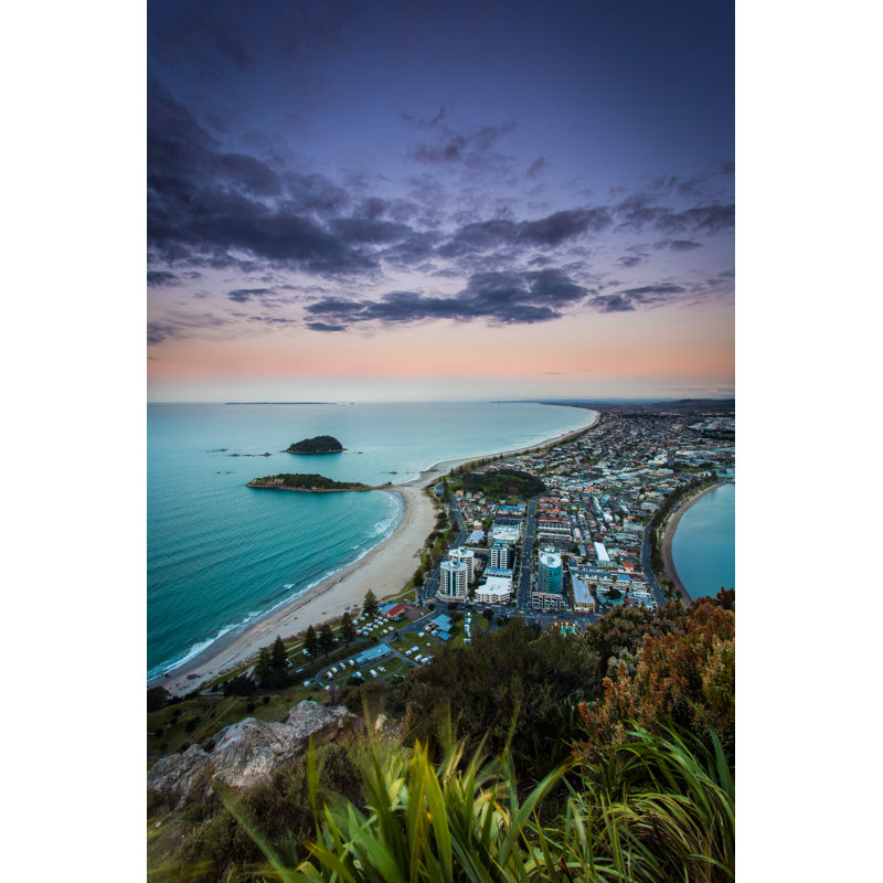 Mount Maunganui by Aaron400D - Wrapped Canvas Photograph, 91cm H x 61cm W x 3.8cm D