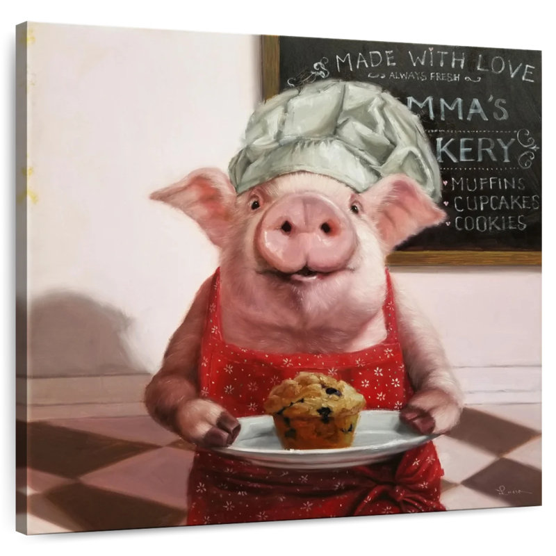 Crowle Pinkies Bakery, 20" H x 20" W