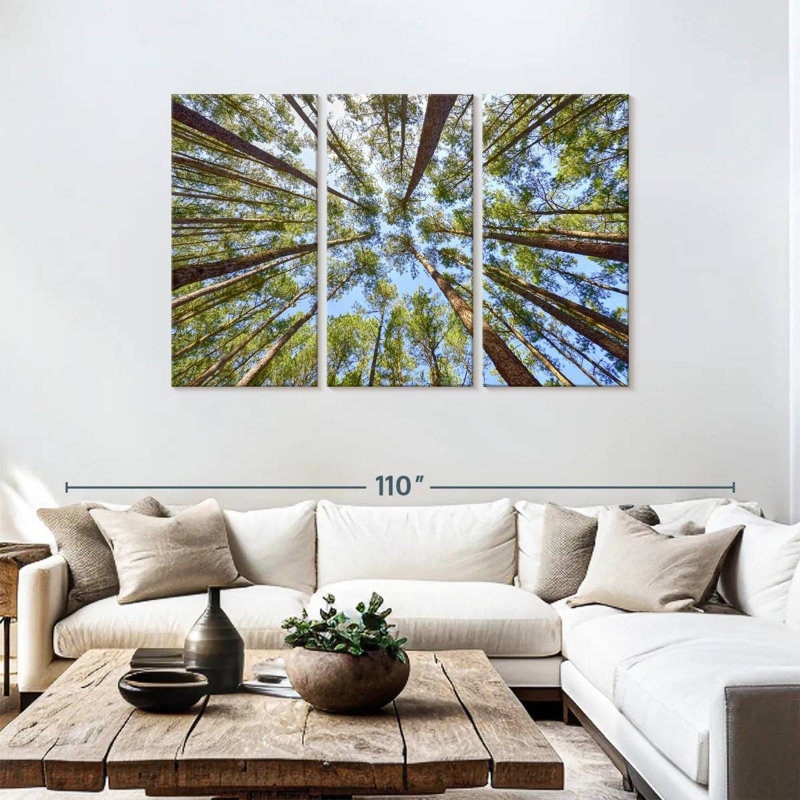 Harnek Towering Pine Trees, 48" H x 74" W