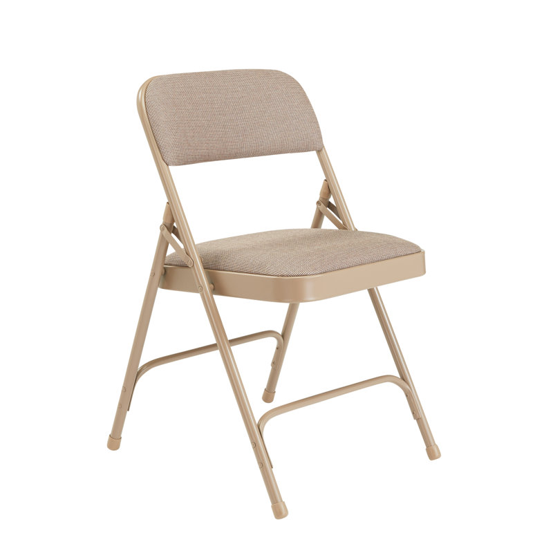 Chaises pliantes rembourrées 2200 Series Deluxe, Beige / cadre beige