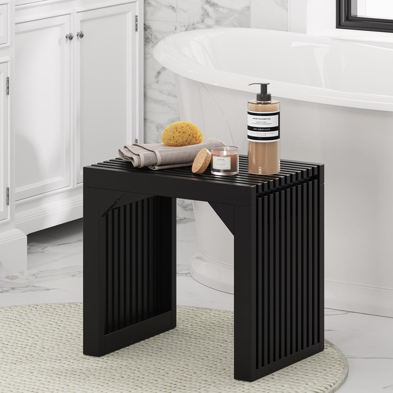 Banc de salle à manger pour vestibule, Noir