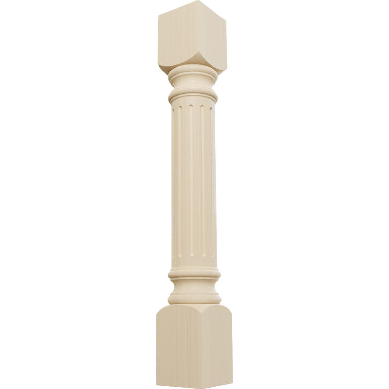 Armoire à colonne Richmond, H 35,5 po x l 5 po x P 5 po, Hévéa