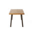 Chaise de salle à manger d'intérieur rembourrée jaune et noyer 2 - Matériau en bois d'hévéa. Superbe revêtement. Stable et confortable. 58 cm L x P x 76 cm H. Assemblage requis. 2 pieds pour une sensation de luxe. Élégante.