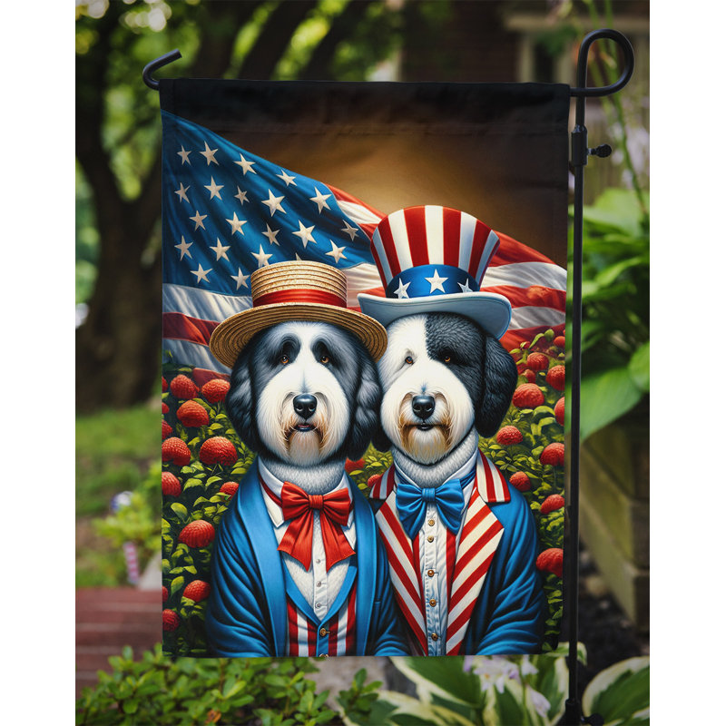Drapeau All American Garden, Berger anglais