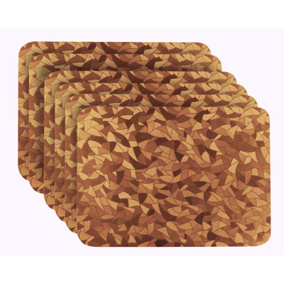 Vanhoose Vinyl No Pattern Rectangle Placemat