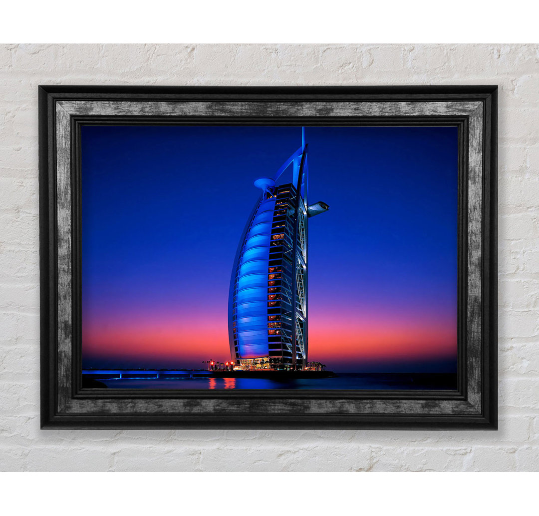 Burj Al Arab Dubai Uae - Bilderrahmen Kunstdrucke