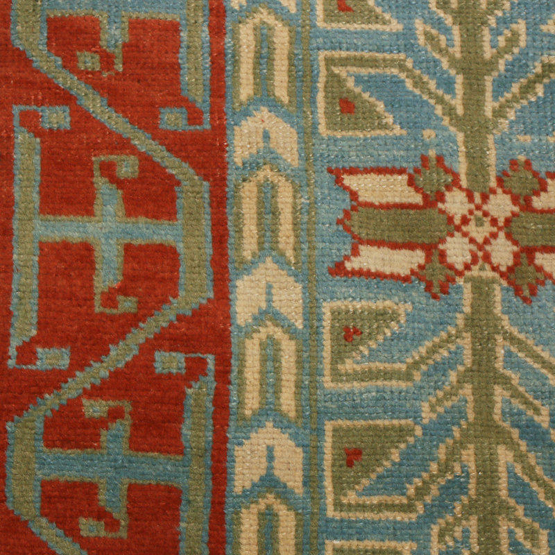 One-of-a-Kind 9'3" X 13'2" Hand Knotted Area Rug