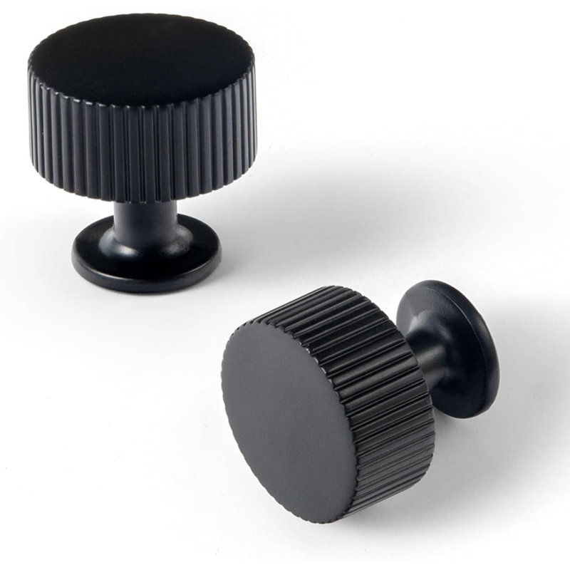 Goo-Ki Zinc Alloy Cabinet Knobs With Distressed Finish - Durable Hardware Pulls For Kitchen, Bedroom, And Furniture - 6 Pack
