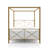 Saarah Metal Canopy Bed-1160027776-1160027777