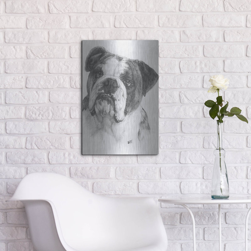 «American Bulldog» par Barbara Keith, H 24 po x l 16 po