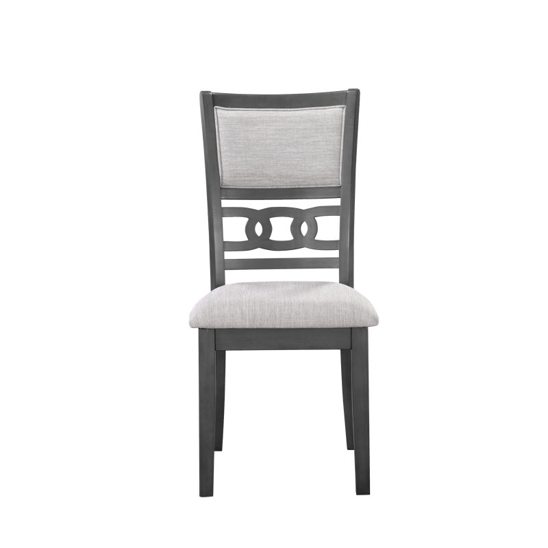 Chaise d'appoint Ziemer Uplostered, Gris
