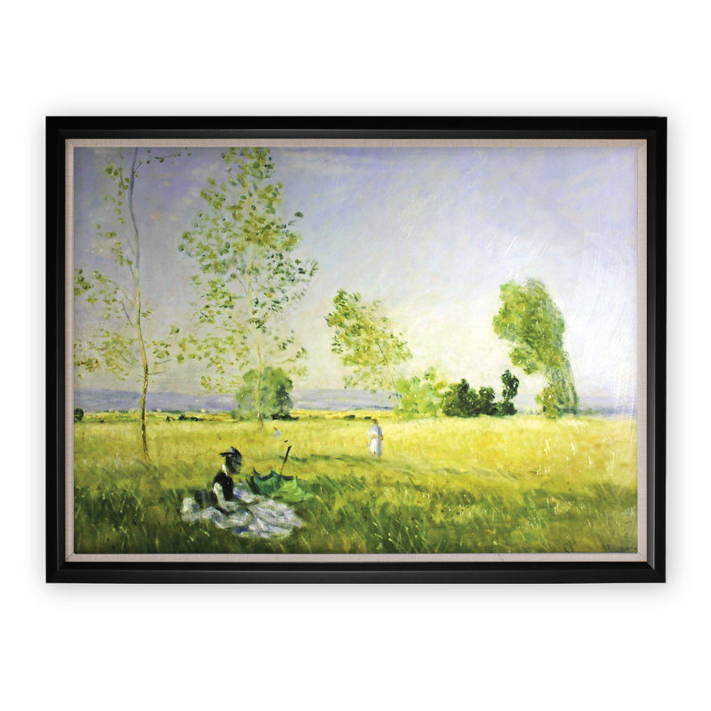 « summer », reproduction de peinture à l’huile sur toile tendue