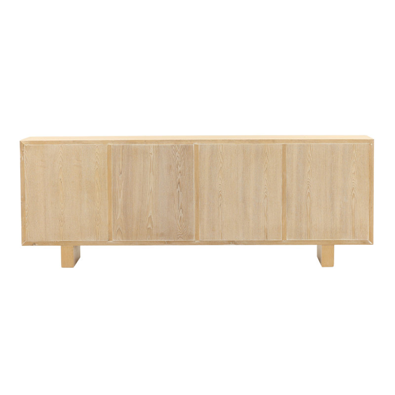 Ximena 87" Wide Sideboard, Light Natural