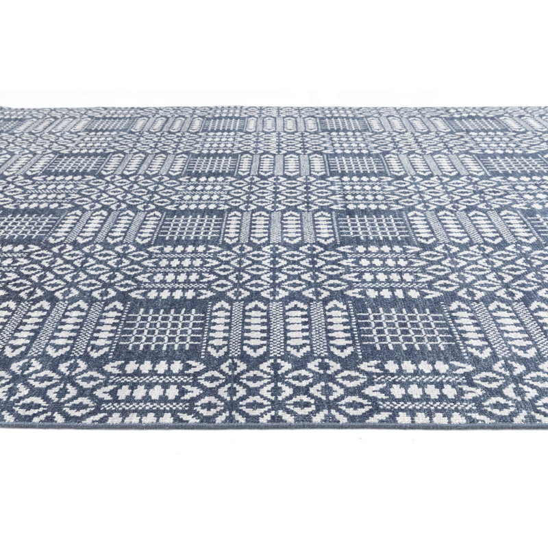 Bovina Geometric Area Rug, Rectangle 7'6" x 9'6"