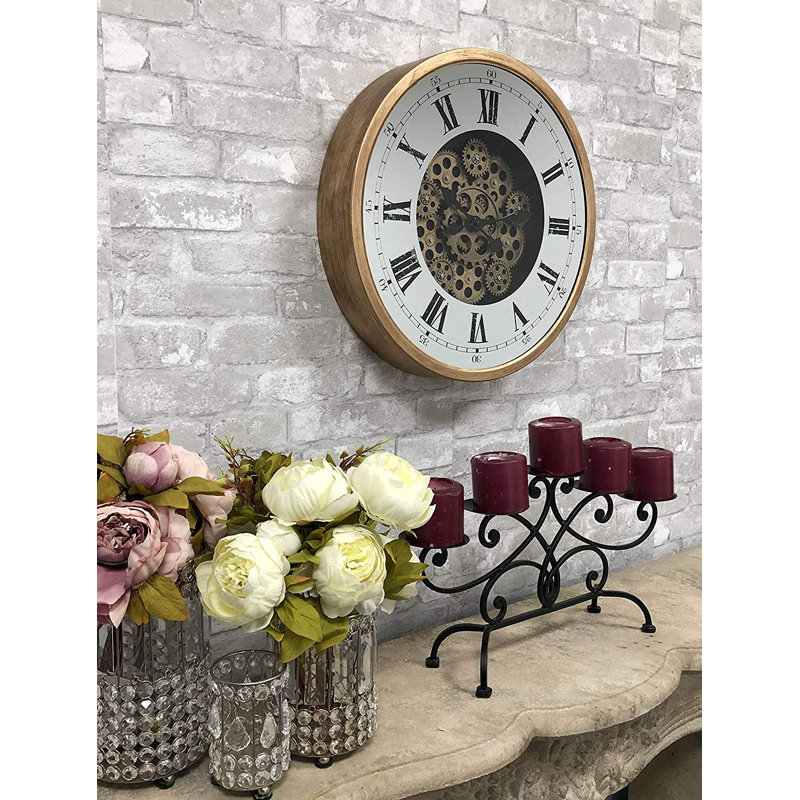 Emmanuel Metal Wall Clock