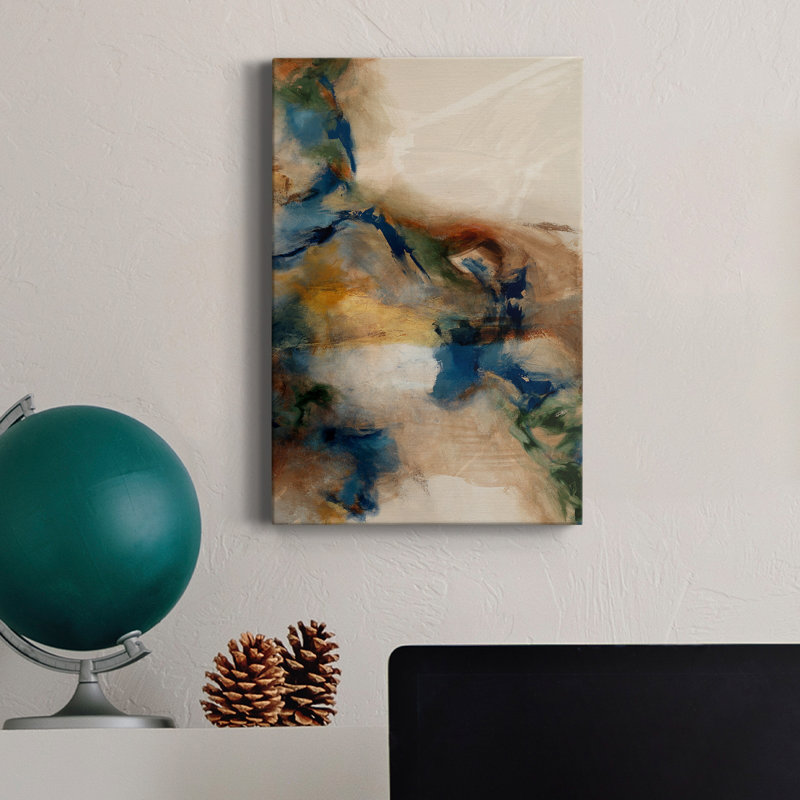 Merge I - Wrapped Canvas Print, 12" H x 8" W x 1" D
