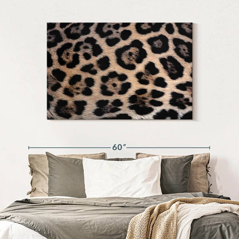 Brampt Jaguar Fur, 32" H x 48" W