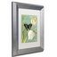 «Jadaya White Tulips» par Color Bakery, impression encadrée-20487883-20487884-70687481