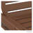 Lakeside POLYWOOD Nautical Chaise with Wheels-9706104