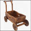 Jardinière mobile avec 4 roues