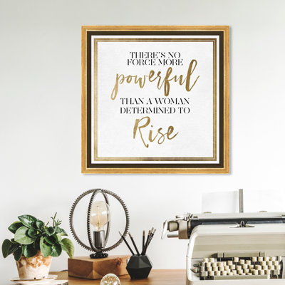 " Woman Rise "