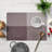 Dafayon Vinyl No Pattern Rectangle Placemat-239677539