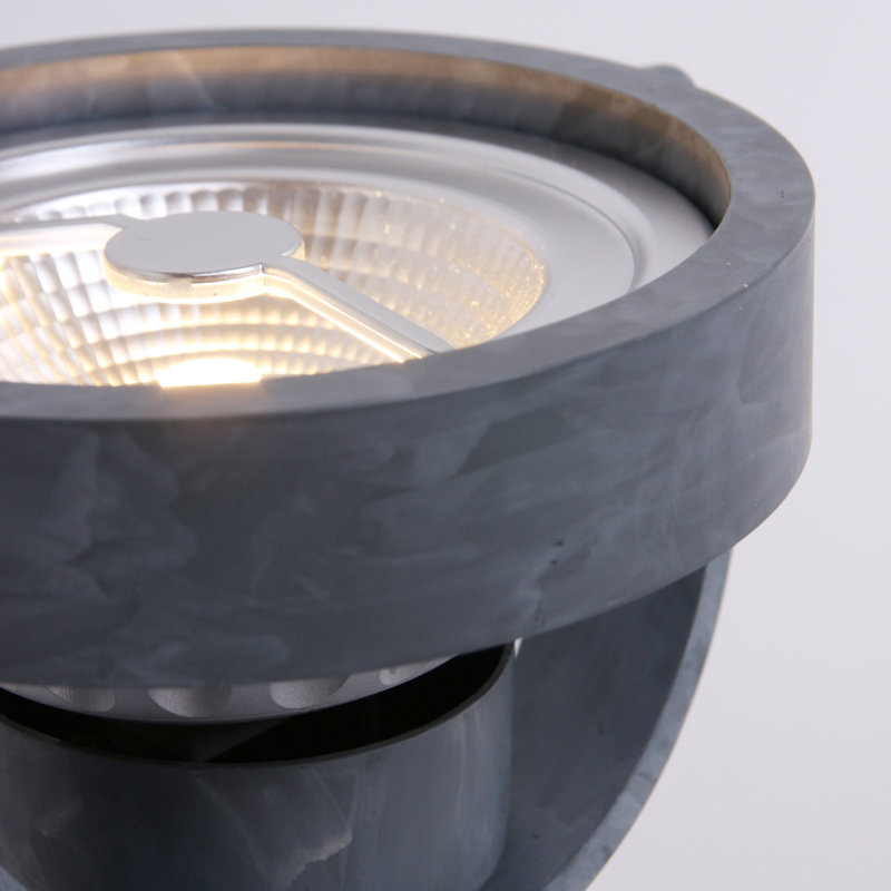 LED Spotlight, Grey/Brown/Blue