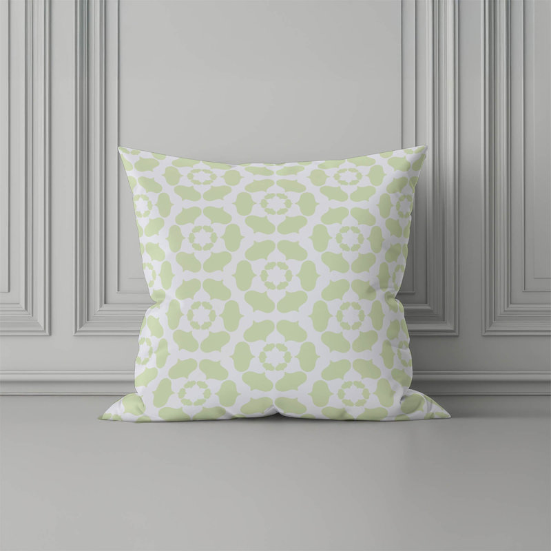 Cleo Indoor Throw Pillow, Lime