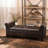 Pu Leather Upholstered Brown Bench - Wood Base, 49.67"w X 20.35"h 19.72"d, Comfortable Experience Color, Structure, Elegant Addition-1926892893