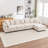 Bennett 5- Piece Sectional Sofa With Ottoman-1359085447