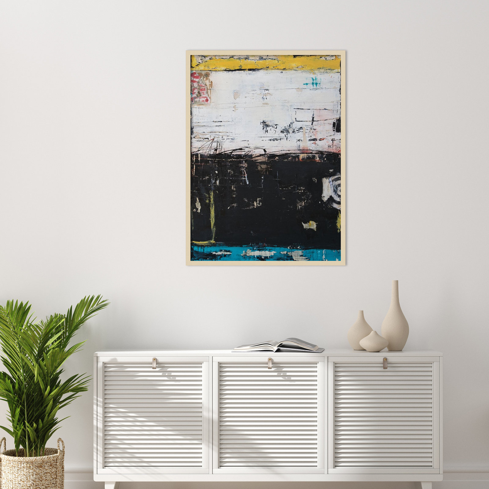 Down and Dirty Print by Erin Ashley, 41" H x 31" W, Brown