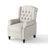 29.5" Wide Classic Push Back Recliner with Thufted Back and Rivets-1214023317