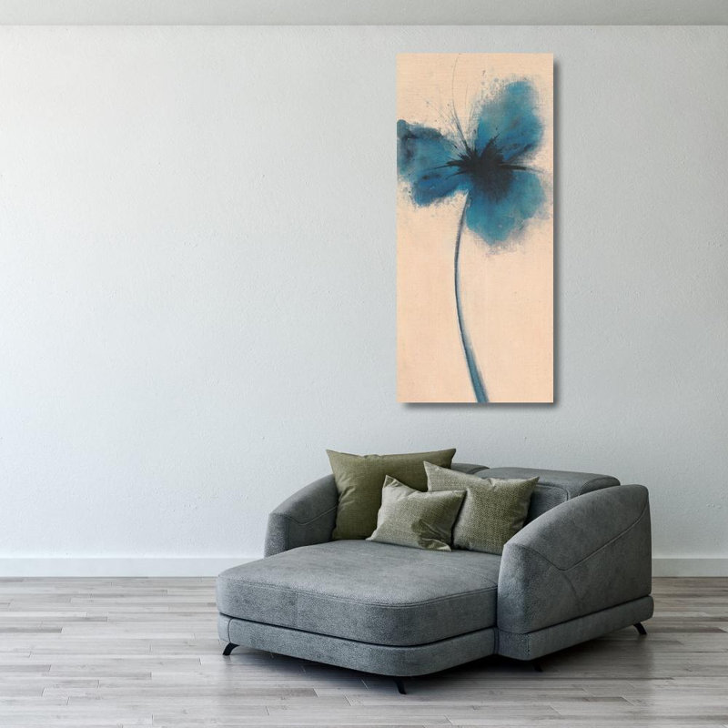 Ethereal Blue I, 40" H x 18" W