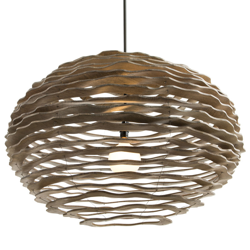 Rabari Chandelier, 15" H x 24" W x 24" D