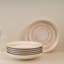 Assiette creuse en porcelaine Paros-Shell Sand Premium-130382587