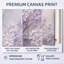 Ensemble d'art sur toile Kalvin - Lilas-107747408-107747403