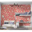 Murale pelez et collez de qualité supérieure - Motif floral rose-1774991910