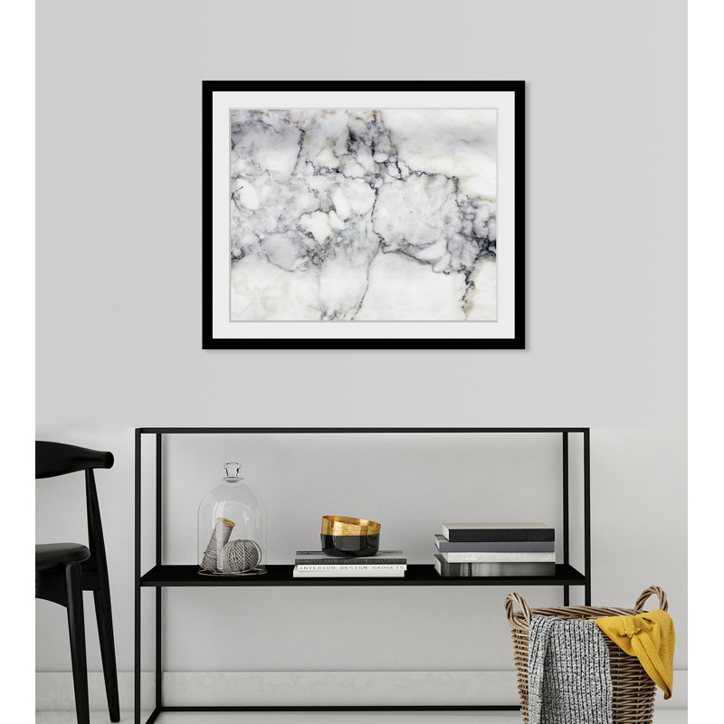 Marble - Single Picture Frame Print