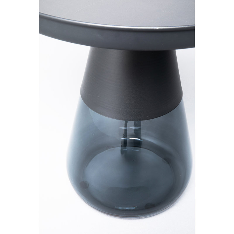 Bottiglia Smoke Side Table, Black