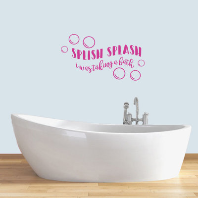 Décalcomanie murale splish splash