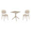Ensemble bistro long pour 2 personnes 27,5 po Sonoma Square-157324325