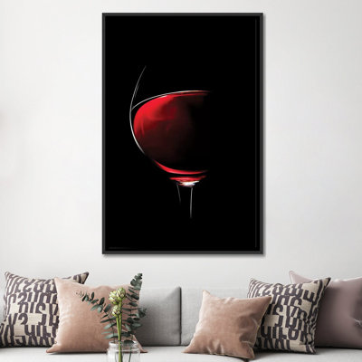 «Red Wine» par Johan Swanepoel - impression d'art graphique
