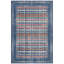 Tapis Osgood moderne à rayures effet pinceau, turquoise, rose et crème, lavable à la machine, antidérapant, à poils courts, pour l'intérieur et l'extérieur, adapté aux animaux domestiques, idéal pour le salon, la chambre, la salle à manger, l'entrée, le corridor ou le bureau.-1424266530