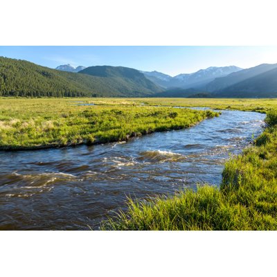 Big Thompson River by SeanXu - Wrapped Canvas Print