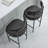 Najira Upholstered 24'' Counter Stool with Metal Frame-1210974794-1210974793