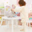 Teamson Kids 3 pièces Table avec filet de rangement et chaises