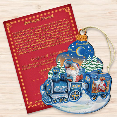 Porte-train de Noël